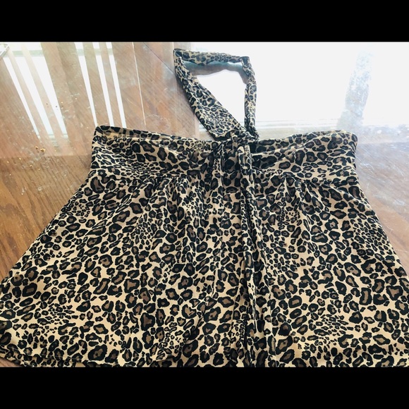 Leopard Halter Top - Picture 4 of 4